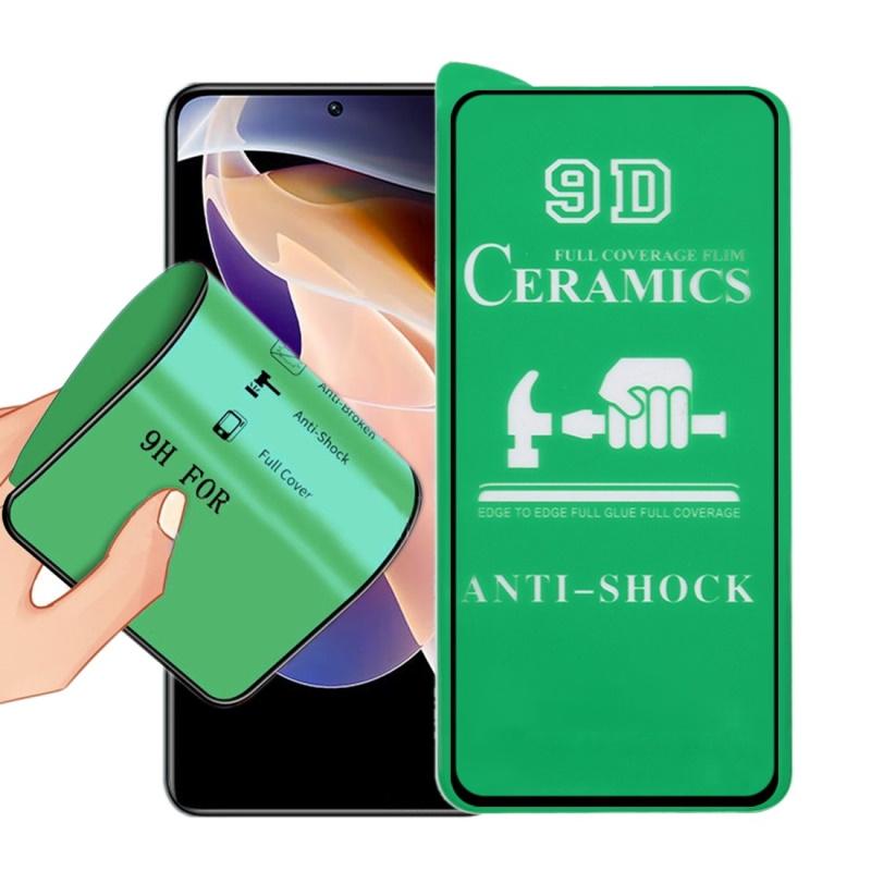 Pferd TakeMe HARD keraminis viso paviršiaus ekrano apsauginis stiklas, skirtas Xiaomi Redmi Note 11 5G / Poco M4 Pro Juodas