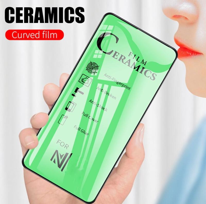 Pferd iLike Apsauginis stiklas Redmi 10C / 10 Power HARD Ceramic Full Surface Screen Protector Glass Juodas