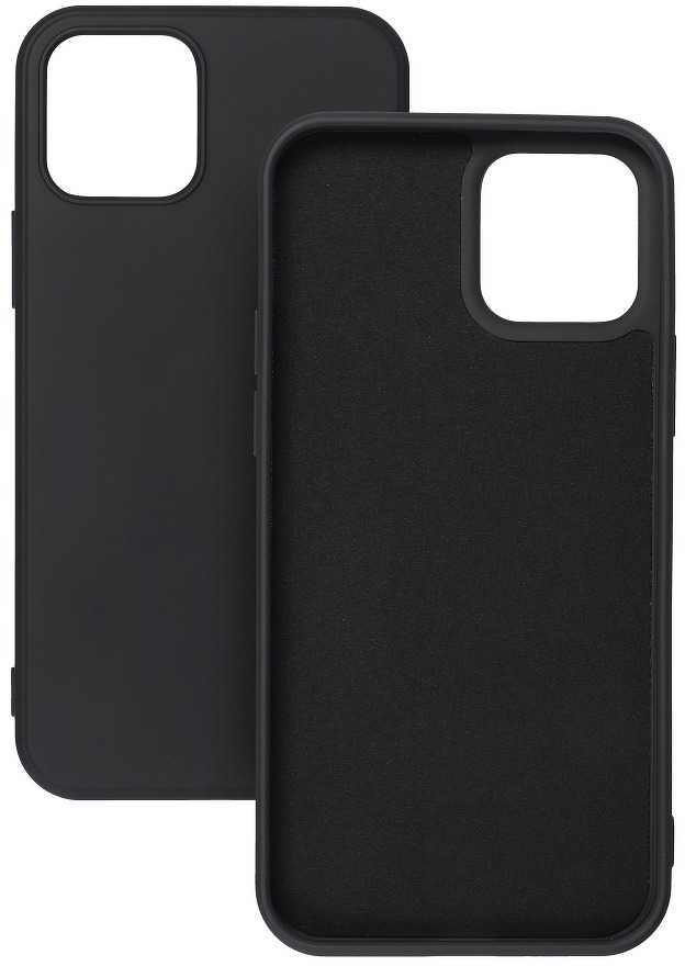 Pferd TakeMe Soft jausmas itin plonas matinis galinio dangtelio dėklas Xiaomi Redmi Note 12 4G / 5G Juodas