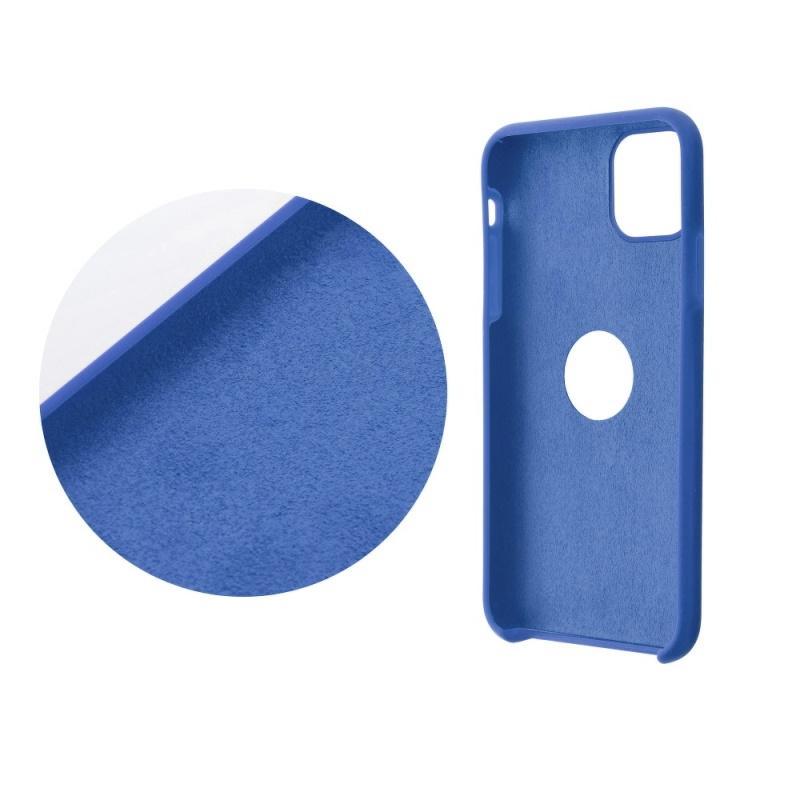 Pferd TakeMe Soft jausmas itin plonas matinis galinio dangtelio dėklas, skirtas Samsung Galaxy S22 Ultra 5G Dark Mėlyna