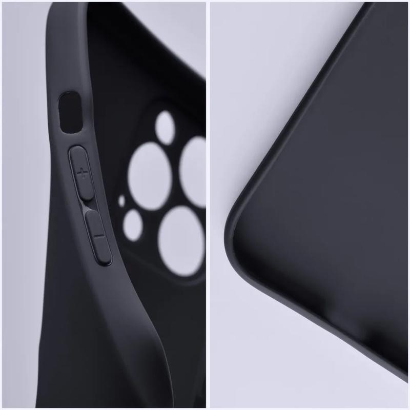 Pferd TakeMe Soft jausmas itin plonas matinis galinio dangtelio dėklas, skirtas Xiaomi Redmi 9C Juodas