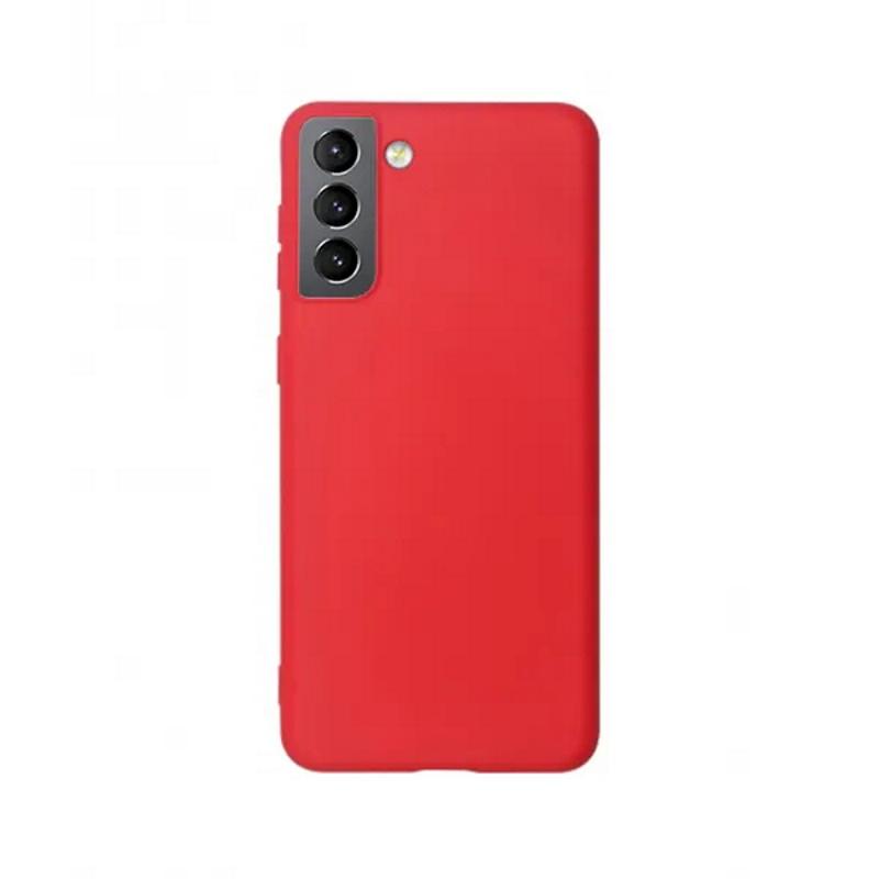 Pferd TakeMe Soft jausmas itin plonas matinis galinio dangtelio dėklas Samsung Galaxy A13 5G (A136U) / A04S Raudona