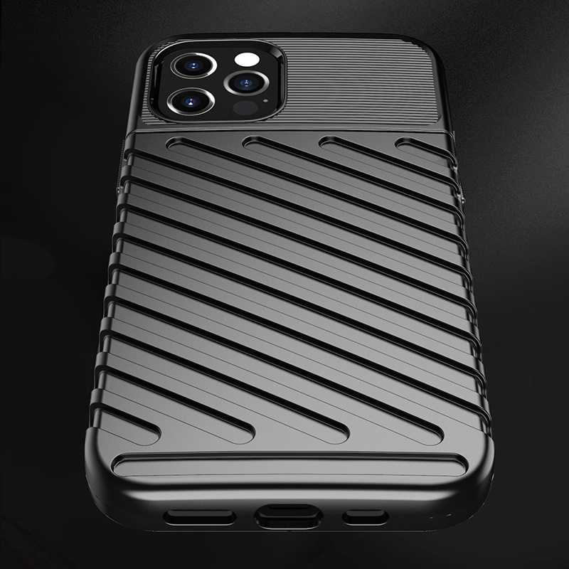 Pferd TakeMe Thunder TPU itin plonas galinio dangtelio dėklas, skirtas Apple iPhone 15 Plus Juodas