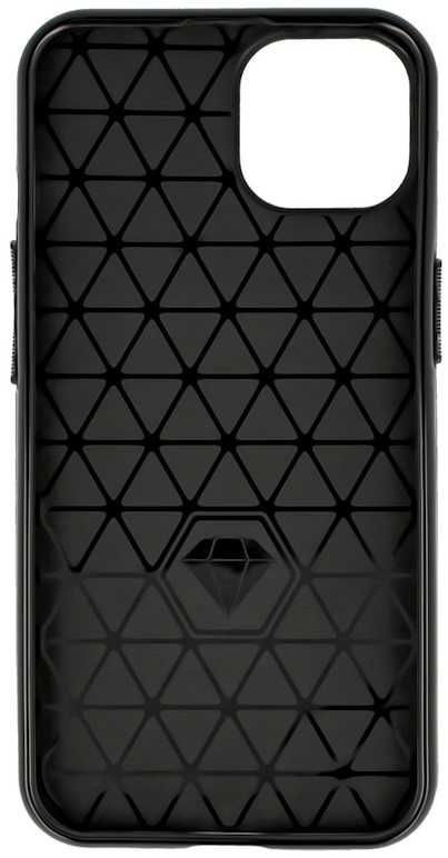 Pferd TakeMe Thunder TPU itin plonas galinio dangtelio dėklas, skirtas Apple iPhone 15 Juodas
