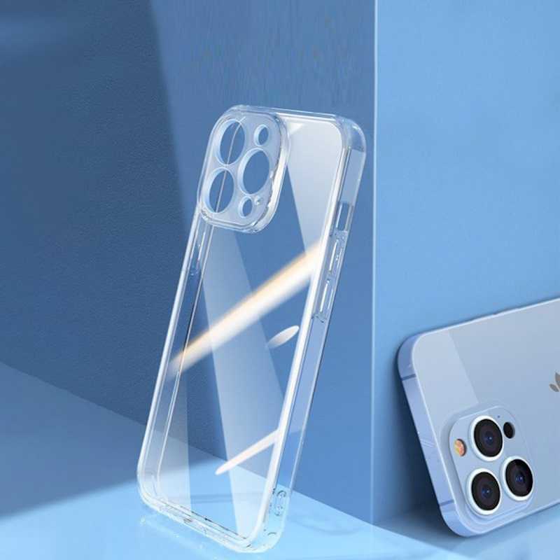 Pferd TakeMe Ultra Slim 0,3 mm galinis dėklas Apple iPhone 15 skaidrus