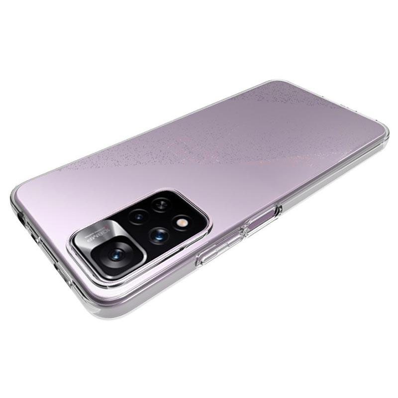 Pferd TakeMe Ultra Slim 0,3 mm galinis dėklas Xiaomi Redmi Note 11 Pro / Note 11 Pro 5G skaidrus
