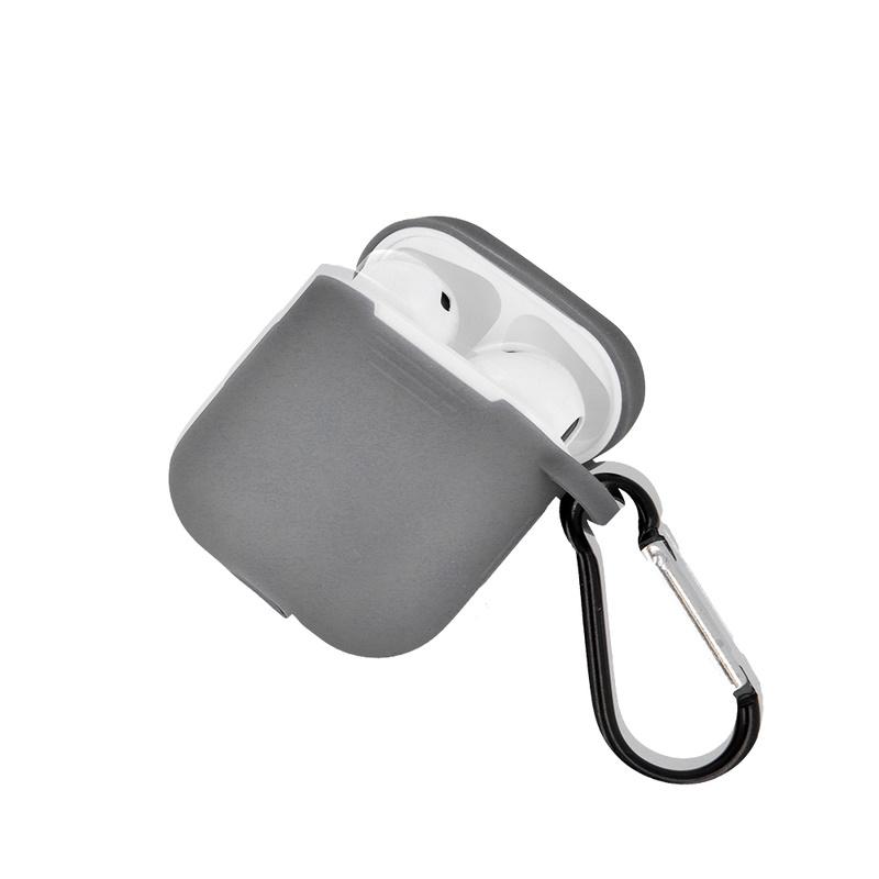 Pferd iLike Dėklas do słuchawek Apple AirPods Pro 2 silikoninis dėklas Pilkas