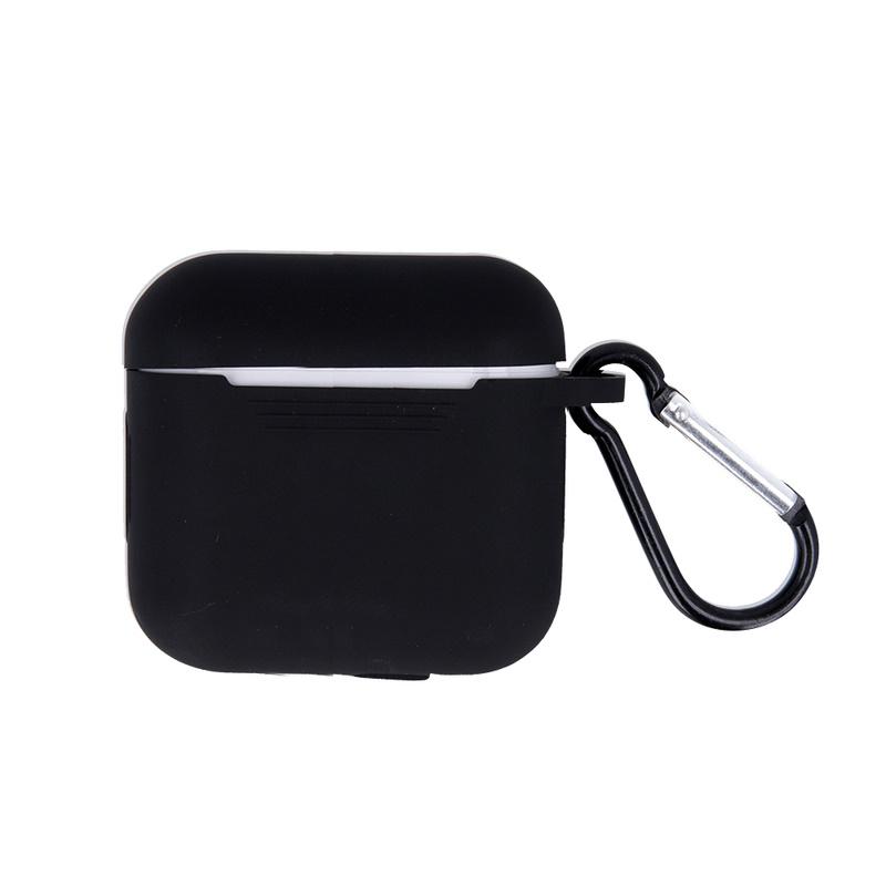 Pferd TakeMe Itin plonas minkšto silikono apsauginis dėklas, skirtas Apple AirPods 3 Juodas