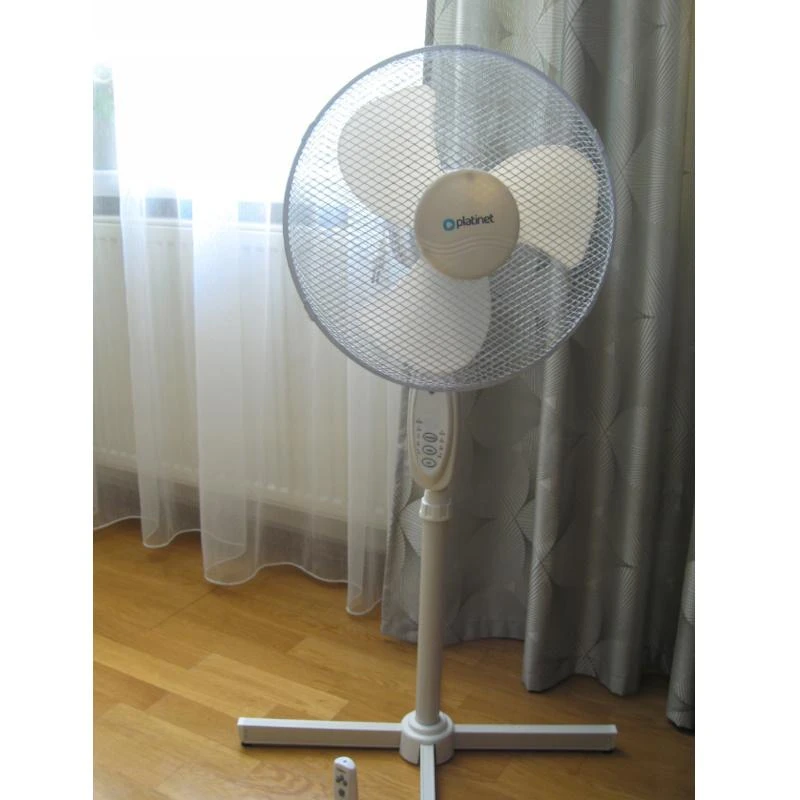 Platinet ventiliatorius 16", baltas (44749)