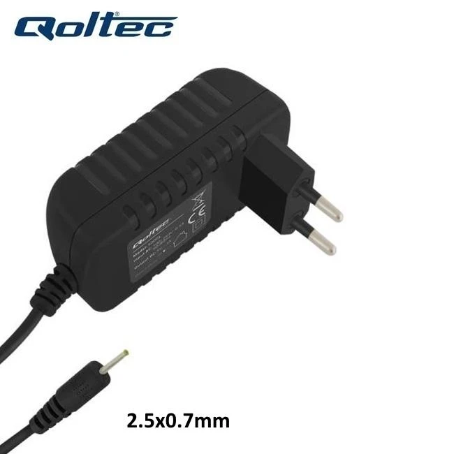 QOLTEC 50003 Qoltec kintamosios srovės adapteris 15W 5V 3A 2,5 0,7