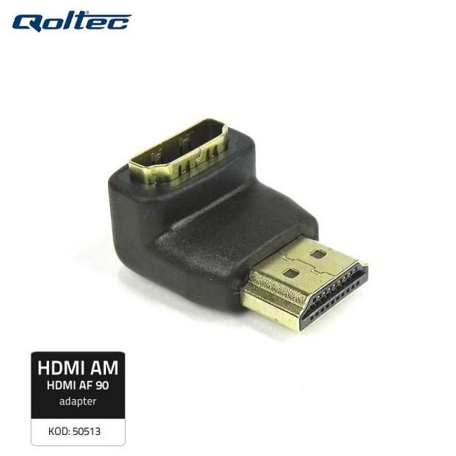 Qoltec HDMI adapteris A vyr. – A mot. kampuotas