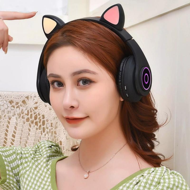 Ausinės Bemi B39 Trokšņu izolējošas bērnu Bluetooth Bezvadu Stereo Austiņas ar FM Radio / MP3 Mico SD ir Zvana funkciju Melnas