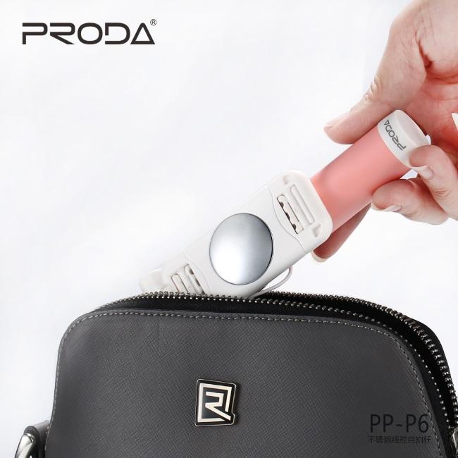 Selfie stick Remax PRODA MINI P6 ROŽINĖ