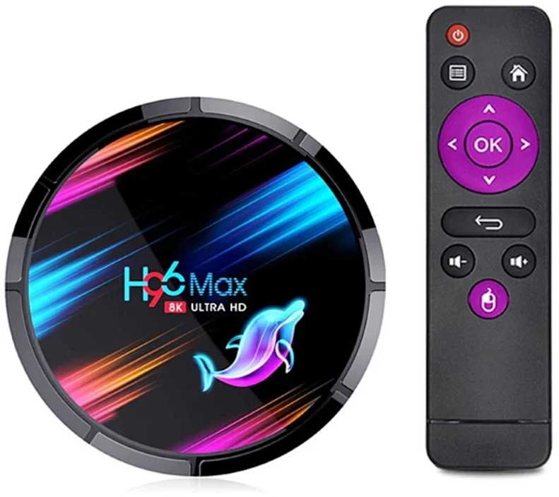 Vaizdo grotuvas Riff Multimedijos grotuvas Transcend Smart TV Amlogic S905 X3 4Gb + 64Gb