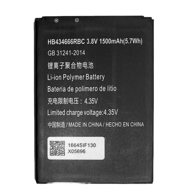 Riff HB434666RBC analoginis akumuliatorius, skirtas Huawei modemui E5573 / E5575 / E5576 / E5577 / E5776 ličio jonų 1500 mAh