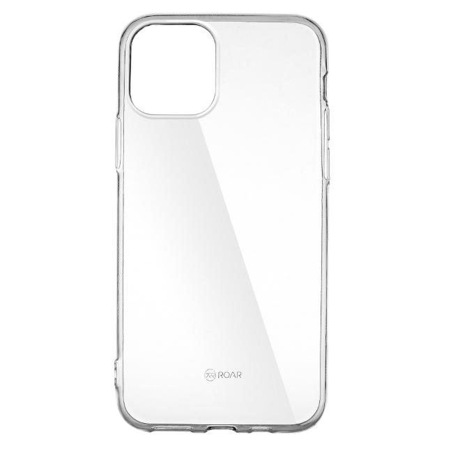 iLike „Roar Jelly Clear Anti-Bacteria Slim“ galinio dangtelio dėklas, skirtas Samsung Galaxy S21 Plus (G996B) Skaidrus