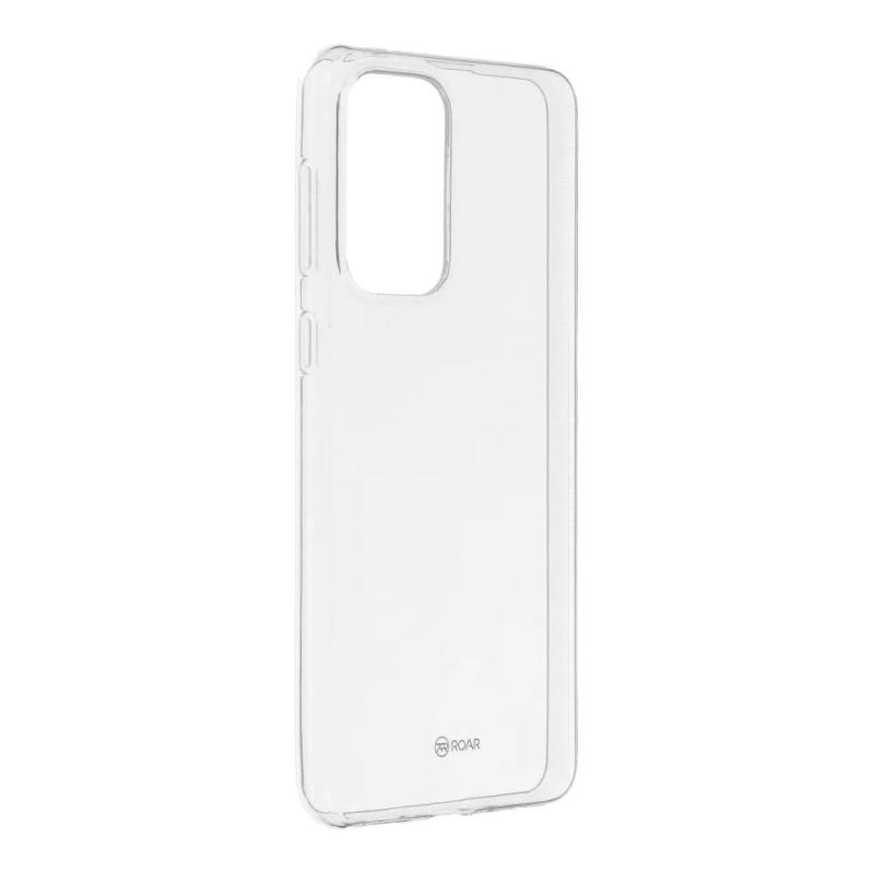 iLike Roar Jelly Clear Anti-Bacteria Slim galinio dangtelio dėklas Samsung Galaxy A33 5G (A336B) Skaidrus