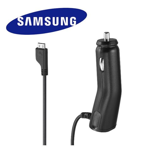 Samsung Automobilinis pakrovejas ACADU10CB microUSB 0.7A. (Juodas)