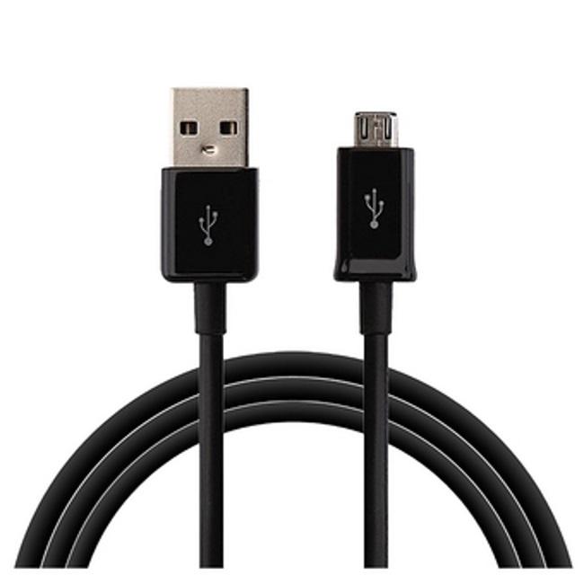 „Samsung ECB-DU4EBE“ universalus „Micro USB 2.0“ duomenų ir įkroviklio kabelis 1,5 m juodas (OEM)