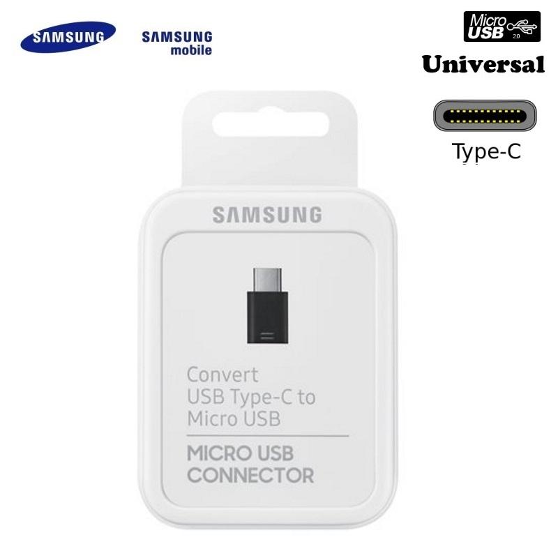 Samsung USB-C tipo į micro USB adapteris (Juodas)