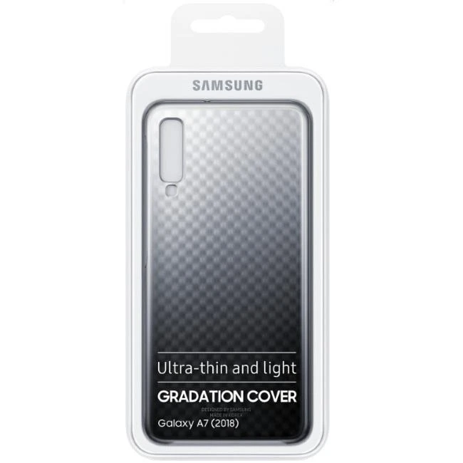 Samsung Galaxy A7 (2018) dėklas „Gradation“ (Mėlynas) AA750CLE 