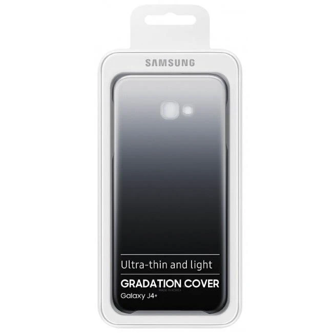 Samsung Galaxy J4+ dėklas „Gradation“ (2018) (Juodas) AJ415CBE 