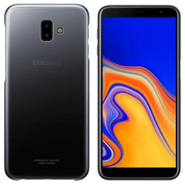 Samsung Galaxy J6+ dėklas „Gradation“ (2018) (Juodas) AJ610CBE 
