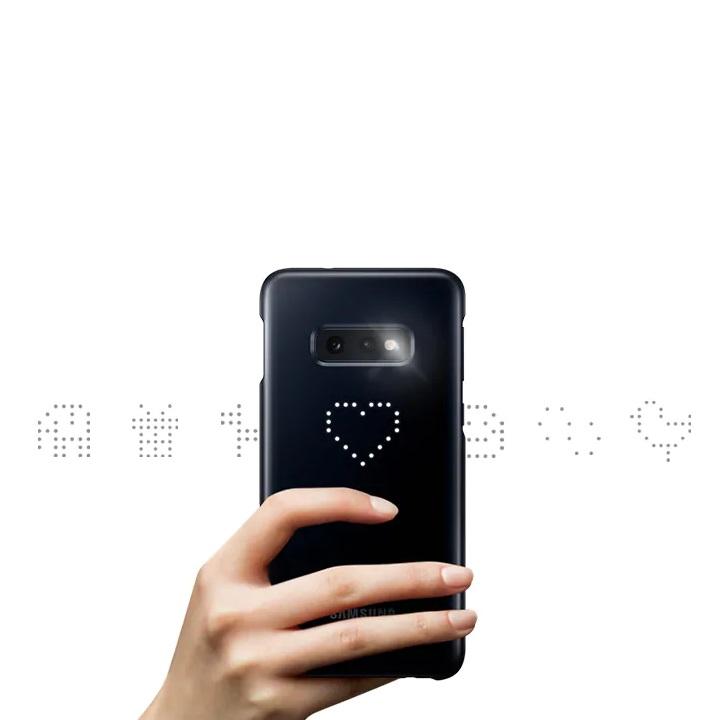Samsung KG973CBE NFC powered LED dėkliukas skirtas Galaxy S10 (Juodas)