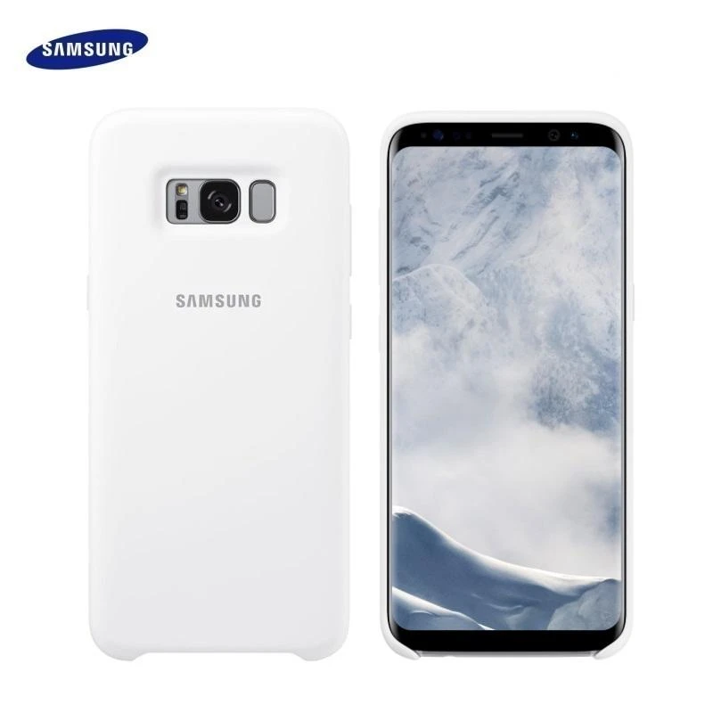 Samsung Galaxy S8+ silikoninis dėklas (Baltas) PG955TWE 