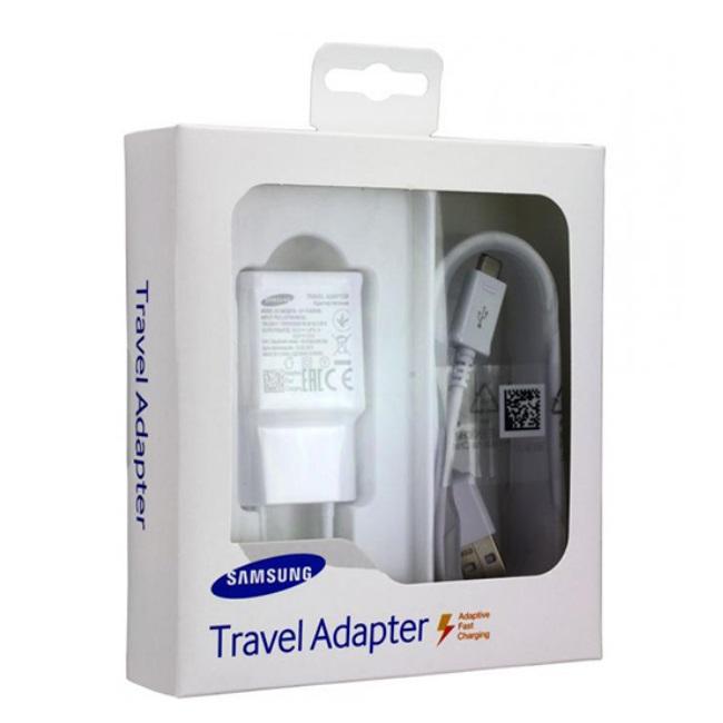 Samsung kelioninis įkroviklis TA20EWEU microUSB 2A (Baltas)