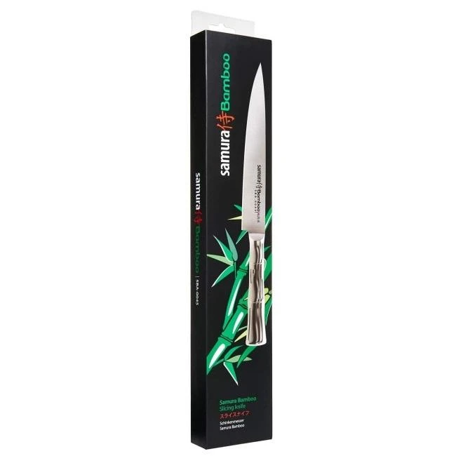 Samura BAMBOO universalus pjaustymo peilis 8"/200mm iš AUS 8 japoniško plieno 59 HRC