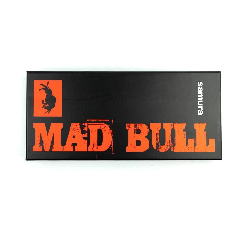 „Samura MadBull“ serbų kirvis smulkintuvas 3x110x180 mm su Marbe Carbon G10 rankena Aus-8 60 HRC