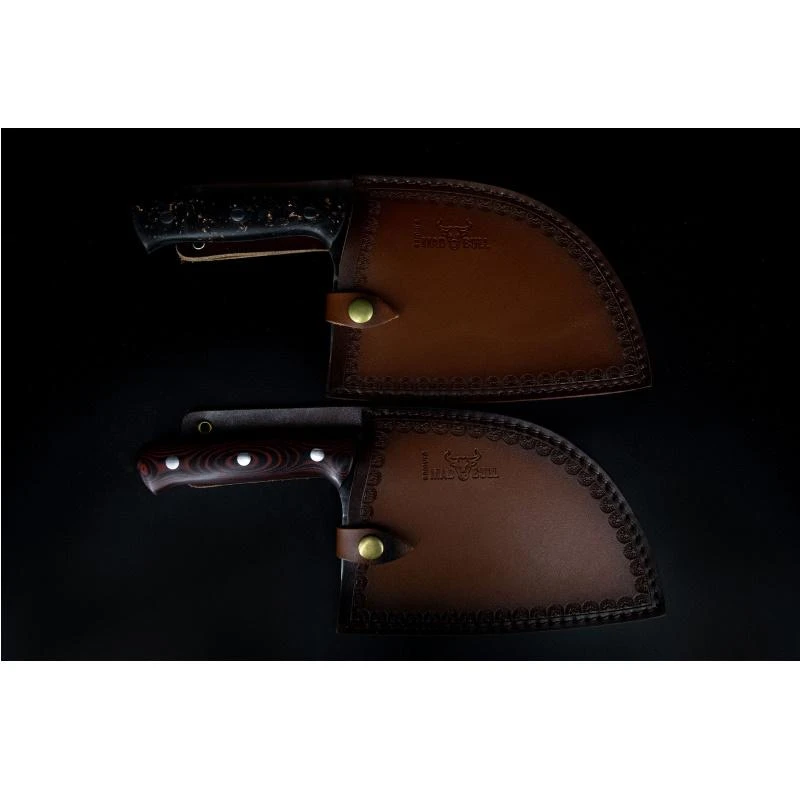 „Samura MadBull“ serbų kirvis smulkintuvas 3x110x180 mm su Marbe Carbon G10 rankena Aus-8 60 HRC