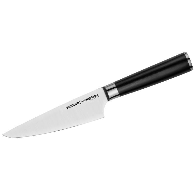 Samura MO-V Kitchen Contemporary Short Chef peilis 150mm iš AUS 8 Japoniškas plienas 59 HRC