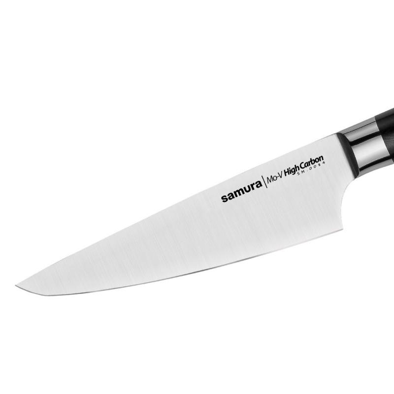 Samura MO-V Kitchen Contemporary Short Chef peilis 150mm iš AUS 8 Japoniškas plienas 59 HRC