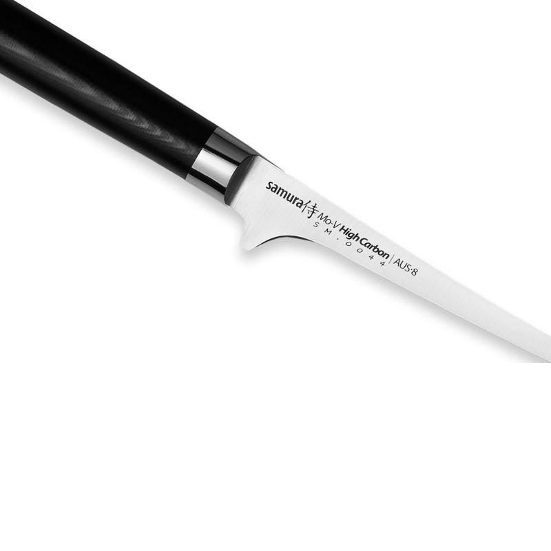 Samura MO-V Small Perfect filė peilis 5,5/139mm iš AUS 8 japoniško plieno 59 HRC