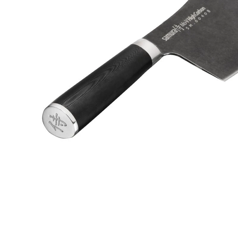 Samura MO-V Stonewash Cleaver 7,0''/180 mm iš AUS 8 japoniško plieno 59 HRC