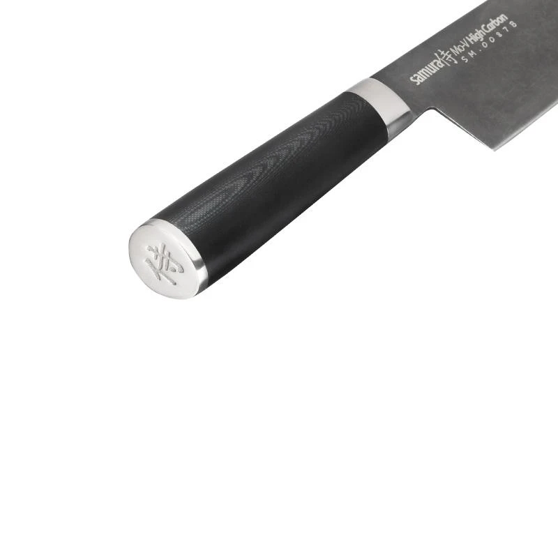 Samura MO-V Stonewash Grand Chef peilis 240mm. iš AUS 8 Japoniškas plienas 59 HRC