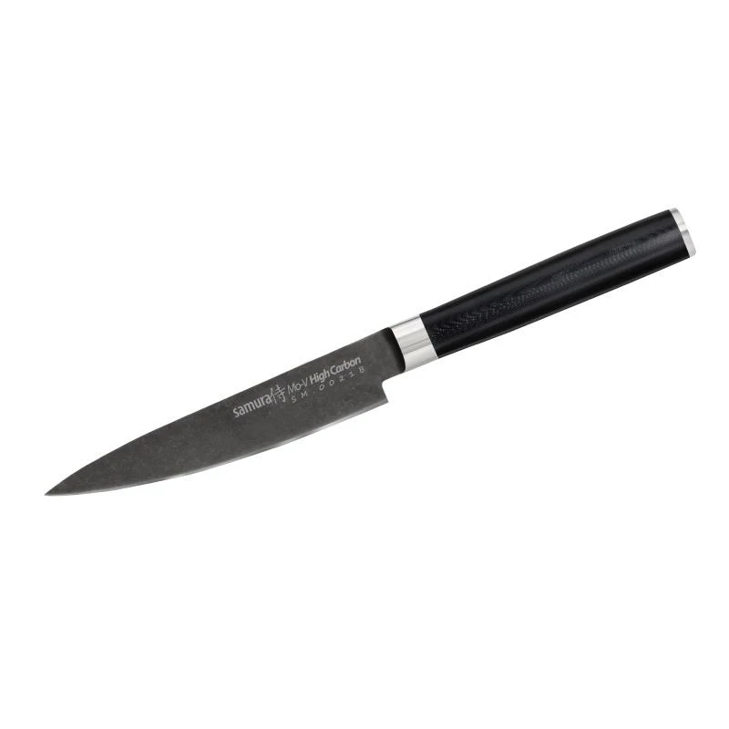 Samura MO-V Stonewash Set 3x universalūs peiliai (Chefs, Univesal, Paring) iš AUS 8 japoniško plieno 59 HRC