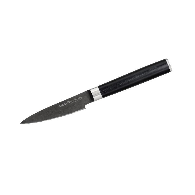 Samura MO-V Stonewash Set 3x universalūs peiliai (Chefs, Univesal, Paring) iš AUS 8 japoniško plieno 59 HRC