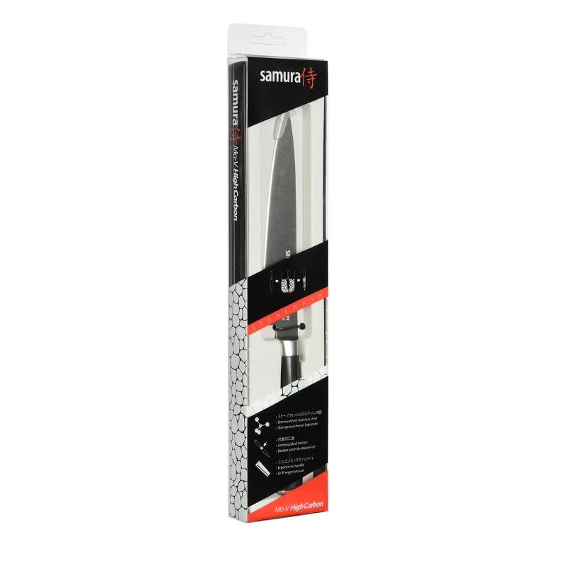 Samura MO-V Stonewash Univesal veidrodis 150 mm iš AUS 8 japoniško plieno 59 HRC