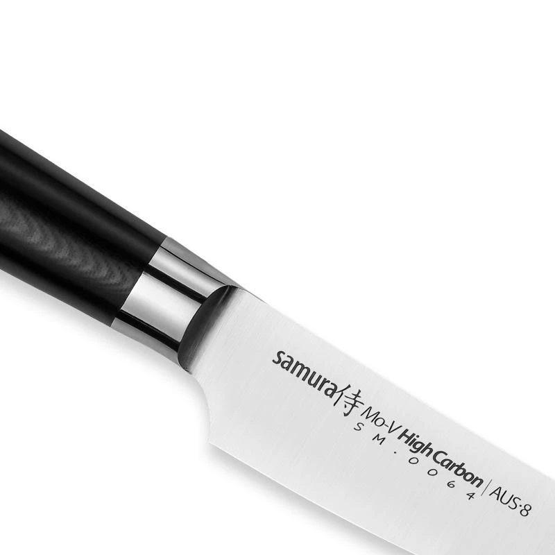 Samura MO-V Virtuvinis peilis Mažas Mėsininkas mėsai 155 mm iš AUS 8 Japoniškas plienas 59 HRC