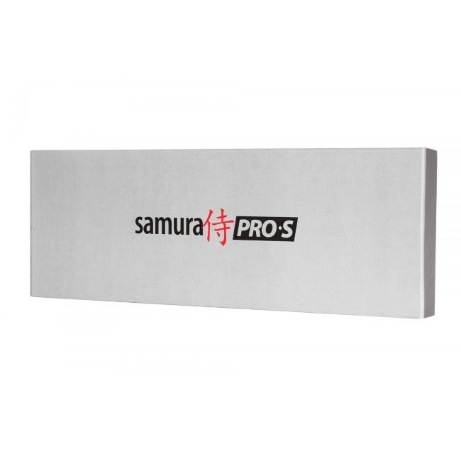Samura PRO-S 2 peilių rinkinys: Europos virėjo peilis 200 mm / Naudingas peilis 115 mm iš AUS 8 japoniško plieno 58 HRC