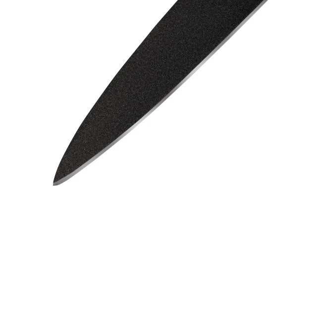 Samura SHADOW universalus virtuvės pjaustymo peilis su juoda nepridegančia danga 7,7"/196 mm iš AUS 8 japoniško plieno 59 HRC