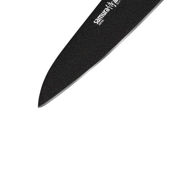 Samura SHADOW Universalus peilis su juoda nepridegančia danga 4,0"/99mm iš AUS 8 Japoniško plieno 59 HRC