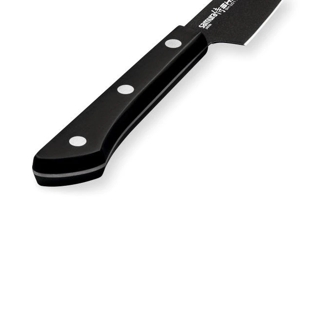 Samura SHADOW Universalus peilis su juoda nepridegančia danga 4,0"/99mm iš AUS 8 Japoniško plieno 59 HRC