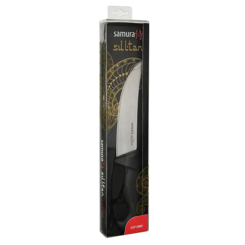 Samura SULTAN Pro universalus virėjo peilis su patogia rankena 6,3 colio/166 mm iš Japoniško plieno 59 HRC