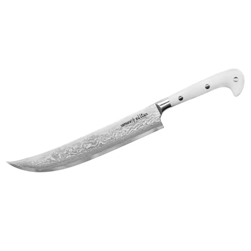 Samura SULTAN Universalus virtuvės pjaustymo peilis 210 mm iš AUS 10 Damasko plienas 61 HRC (67 sluoksniai)