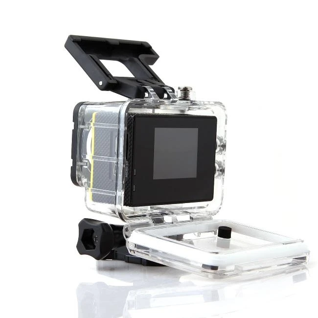 SJCAM Atsparus vandeniui Motorcycle Case for SJ4000 Transparent