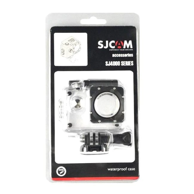 SJCAM Atsparus vandeniui Motorcycle Case for SJ4000 Transparent